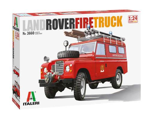 ITALERI IT3660 1/24 Scale  LAND ROVER FIRE TRUCK
