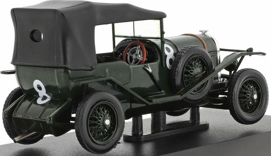 IXO 1:43 Scale Bentley 3 Litre Sport #8 Sieger 24h Le Mans 1924 Duff/Clement