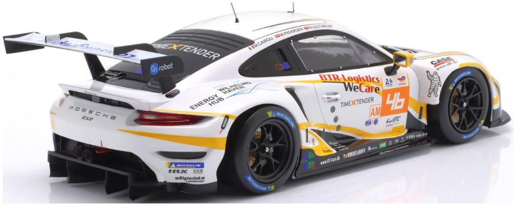 IXO  1:18th Scale Porsche 911 RSR-19 #46 24h Le Mans 2022 Team Project 1 Cairoli/Pedersen/Leutwiler