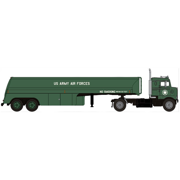 Brekina  1:87th Scale Kenworth Bullnose US Army