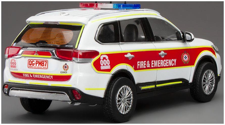 Vitesse  1:43rd Scale Mitsubishi Outlander 2019
Queensland Fire Emergency Service
Limited Edition 499pcs