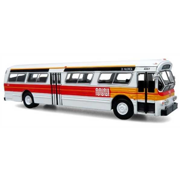 Iconic Replicas 1:87th Scale Flxible 53102 Transit Bus San Francisco MUNI Landor Scheme
