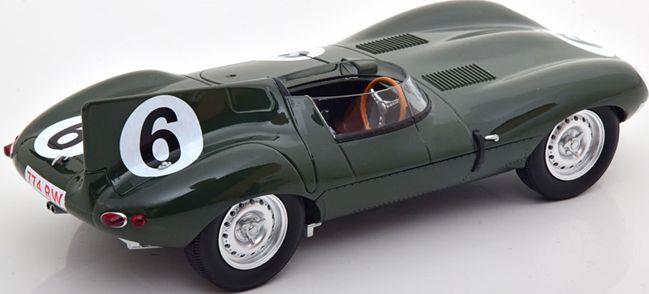 IXO/CMR 1:18 Scale Jaguar D-Type Longnose #6 Winner 24h Le Mans 1955