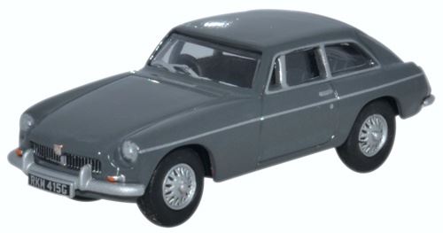 Oxford Diecast 1:76 Scale MGBGT - Grampian Grey