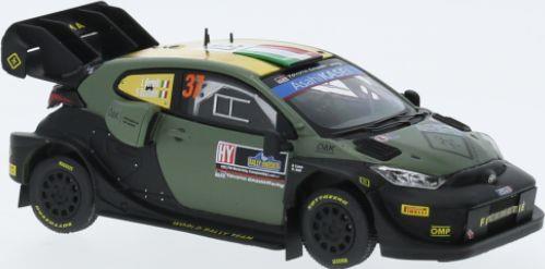 IXO 1:43 Scale Toyota Yaris #37 WRC1 Rally Sweden 2023 L.Bertelli/S.Scattolin