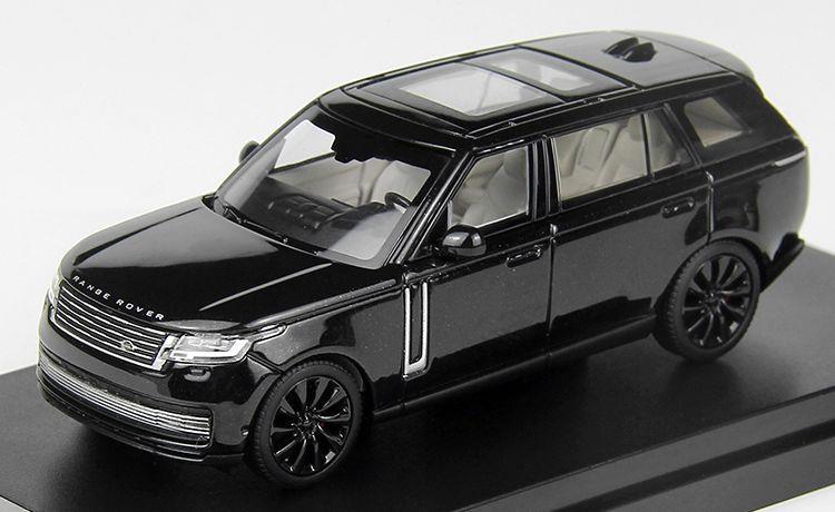 LCD Model 1:64 Scale Land Rover Range Rover Black