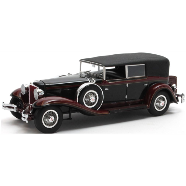 Matrix 1:43 Scale Cord L-29 Phaeton Sedan Black Closed 1931