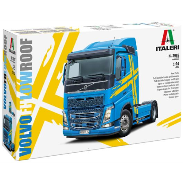 Italeri Kits 1:24 Scale Volvo FH Low Roof