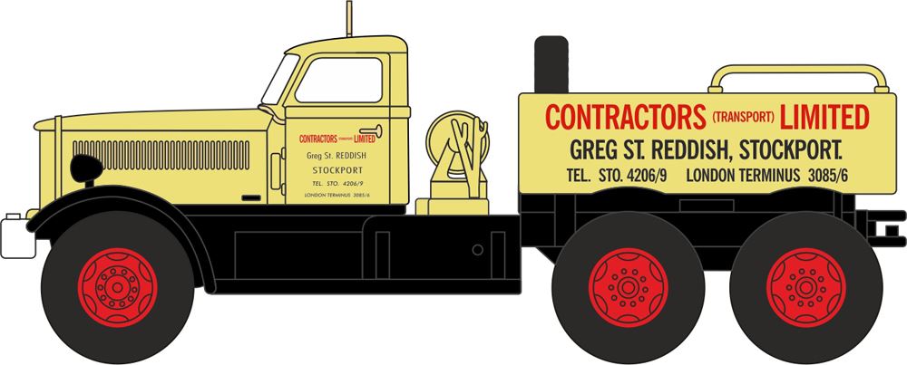 Oxford Diecast 1:76 Scale Diamond T Ballast  Edward Beck