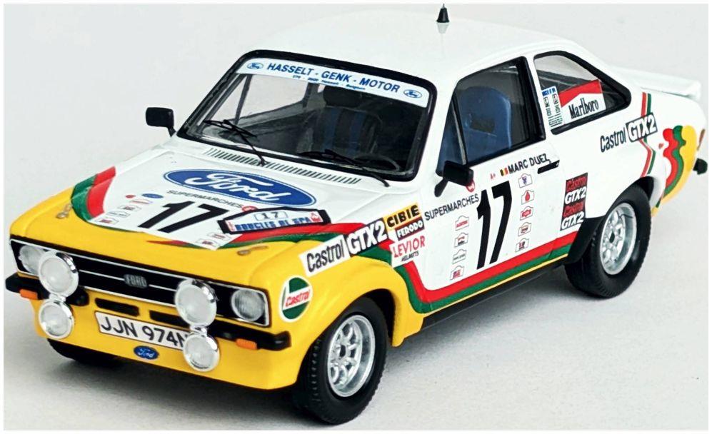 Trofeu 1:43 Scale Ford Escort Mk2 Boucles de Spa 1979 Marc Duez/Fredy Franssen