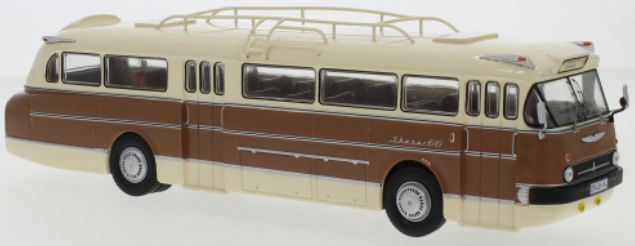 IXO 1:43 Scale Ikarus 66 Beige/Brown 1972