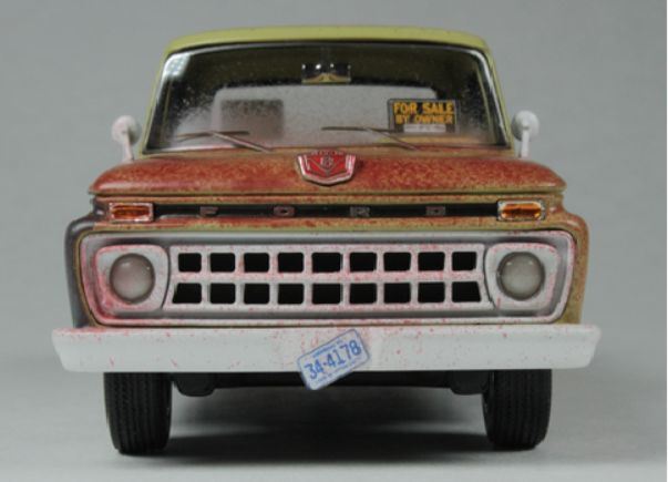 Goldvarg 1:43 Scale Ford F-100 Stepside 'Rusty' 1965