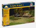 Italeri 7507 1/72 Scale Pz.Kpfw.IIIJ & 2 x Wargame 20mm tank kits Plastic Model Kit