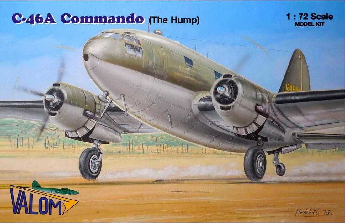 Valom 1/72 Scale Curtiss C-46A Commando ‘The Hump’ 72145