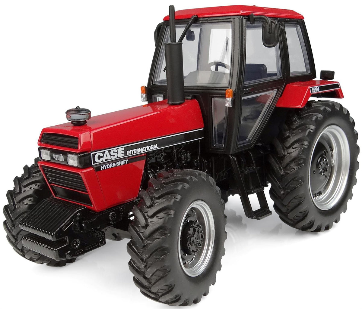 Universal Hobbies 1:32nd Scale Case International 1594 Hydra Shift-Red / Black Chassis
