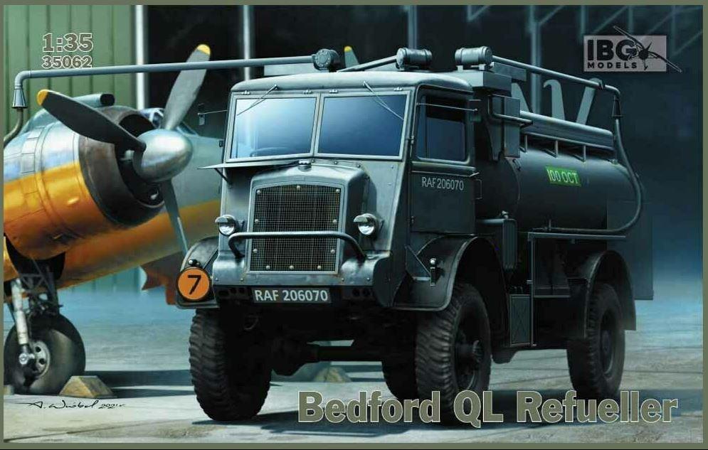 IBG Models 1/35 Scale RAF Bedford QL Refueller Model Kit 35062