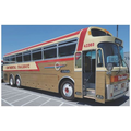 Iconic Replicas 1:87 Scale Eagle Model 05 Coach 1971 Trailways Golden Eagle