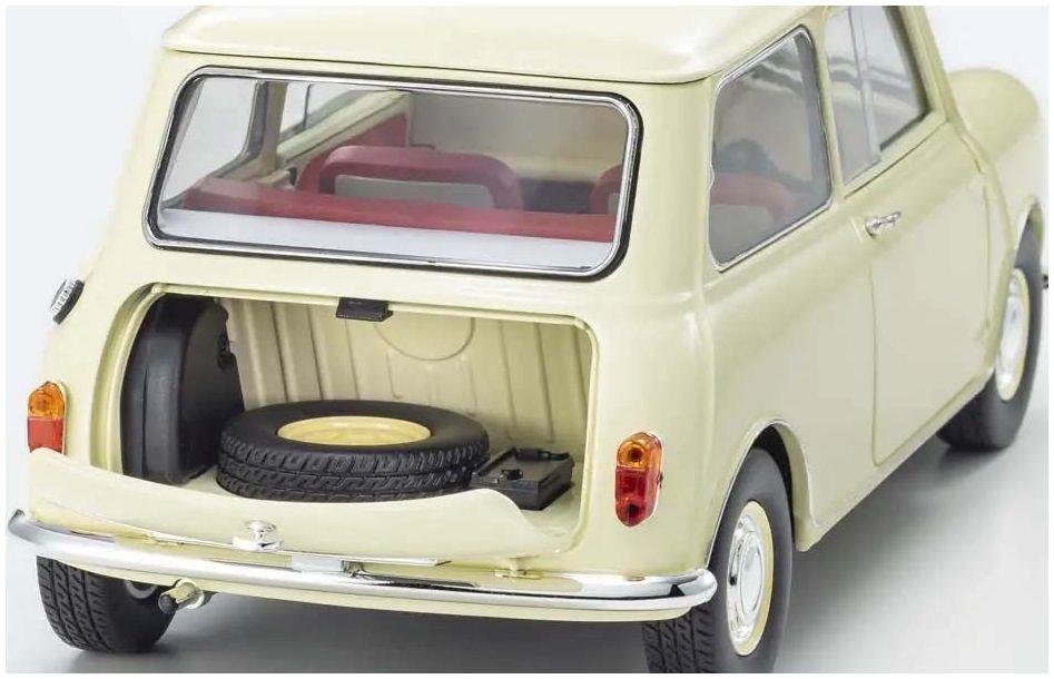 Kyosho 1:18 Scale Morris Mini Minor White