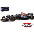 Burago 1:43 Scale Red Bull Racing F1 RB19 #1 Max Verstappen - W/Case + Figure