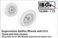 IBG 72U096 1/72 Scale Supermarine Spitfire Wheels with IJ13 Tyres and Hub Covers