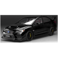 Sunstar 1:18 Scale Subaru WRX Sti 2018 Customised Version Crystal Black Silica