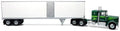 Iconic Replicas 1:43 Scale Kenworth W900A Tractor & Trailer Mov'in On