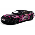 Solido 1:18 Scale Mazda RX7 FD3RS Solido Works Itasha Club Pink 1999