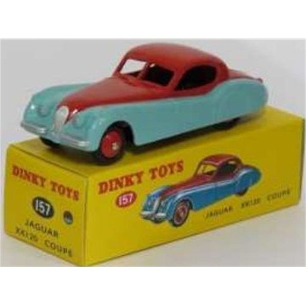Atlas Editions  Scale Jaguar XK120 Coupe (2 tone) (157) Atlas reproduced 'Dinky'