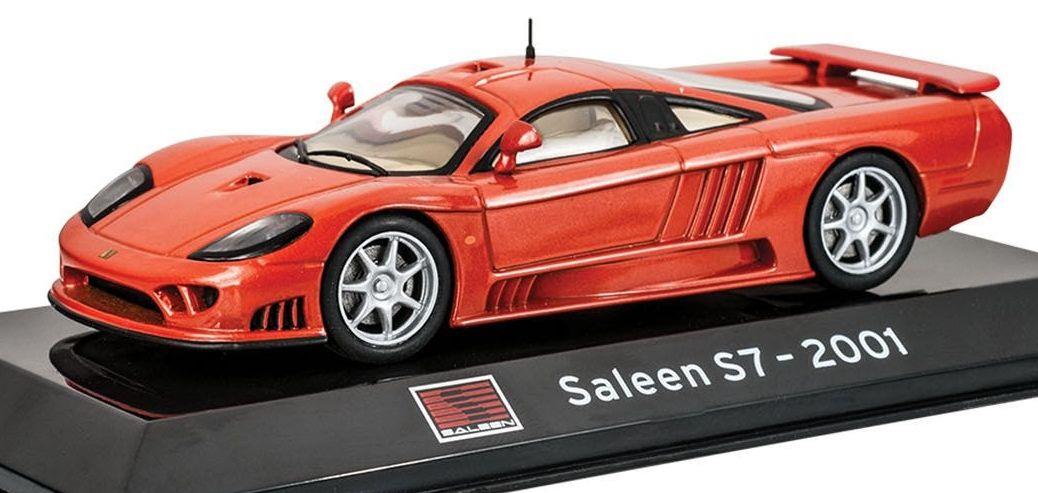 Atlas Editions 1:43 Scale Saleen S7 2001 Cased - Supercar Collection
