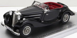 Kess 1:43 Scale Mercedes Benz - 320W (W142) Combination Cabriolet 1938 - Black - 250pcs Ltd