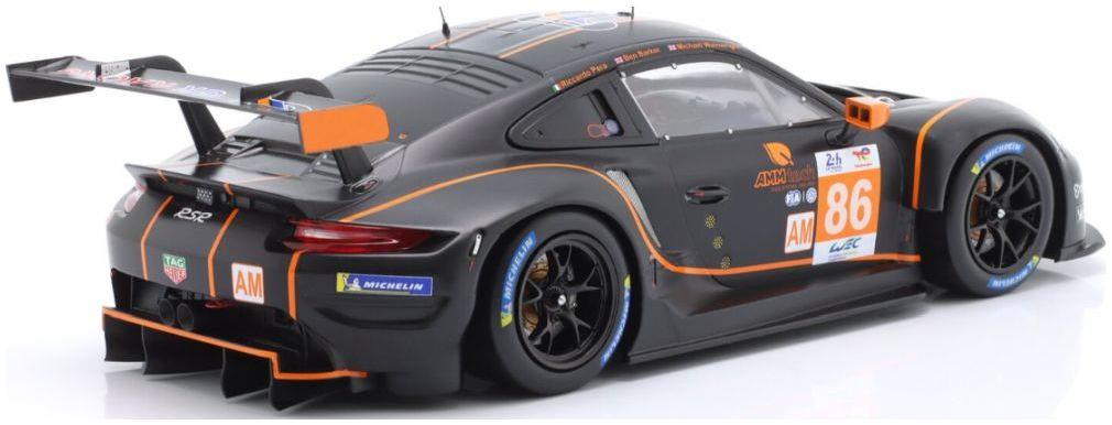 IXO 1:18th Scale Porsche 911 RSR-19 #86 24h Le Mans 2022 Gulf GR Racing