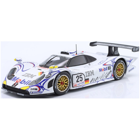 IXO 1:18 Scale Porsche 911 GT1 #25 2nd 24h Le Mans 1998 Wollek/Muller/Alzen