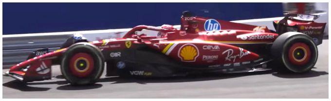 Bburago 1:43rd Scale Ferrari F1 SF-24 #16 Winner Monaco GP 2024 Charles Leclerc