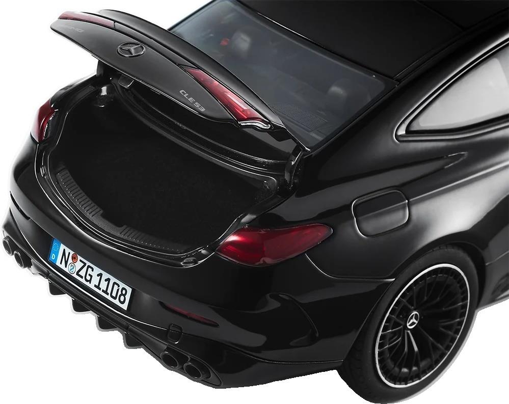 NZG 1:18th Scale Mercedes AMG CLE 53 Coupe Obsidian Black