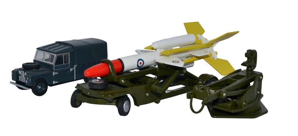 Oxford Diecast 1:76 Scale Bloodhound Missile Set