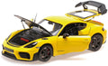 Minichamps 1:18 Scale Porsche Cayman Gt4 Rs 2024 -Yellow W/ Weissach Package