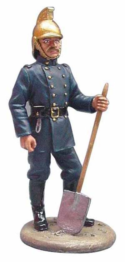 Atlas Editions 1:32 Scale British fireman - fire dress - 1890