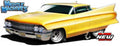 Maisto 1:64 Scale Cadillac Gene Winfield Maybellene 1961 Yellow 'Muscle Machines'