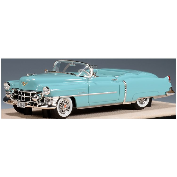 GLM 1:43 Scale Cadillac Eldorado Convertible Open Roof Pastoral Blue 1953