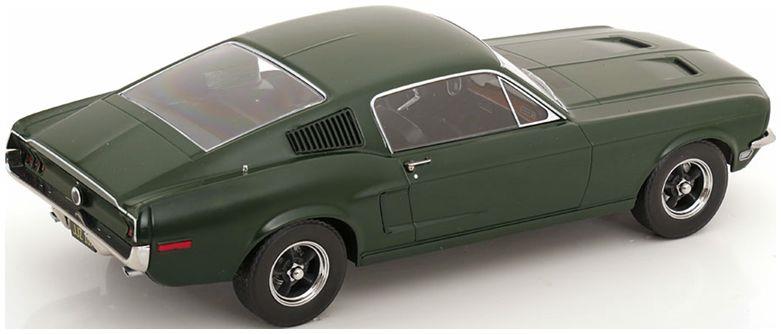KK Scale 1:18th Scale Ford Mustang GT Fastback 1968
Flat Green Bullitt
Movie Edition