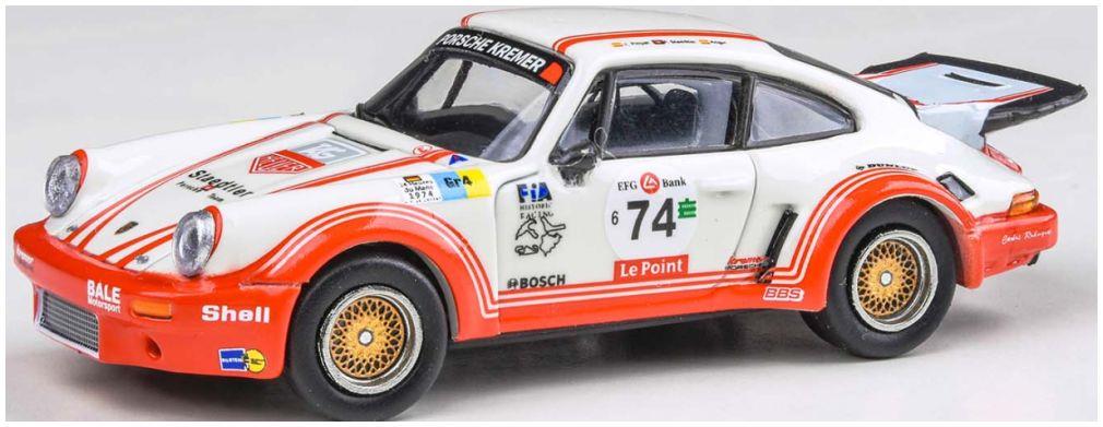 Paragon  1:64th Scale Porsche 911 Carerra RSR 3.0 Aurora Racing 1974 (LHD)
