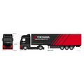 Burago 1:43 Scale Mercedes Benz Actros Gigaspace with Trailer 'Yokohama'