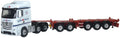Oxford 1:76 Scale Mercedes Actros SSC D-Tec Combitrailer Port Express