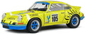 Solido 1:18 Scale Porsche 911 RSR Yellow Lafosse / Angoulet Tour De France Automobile 1973
