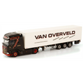 WSi 1:50 Scale DAF XG+ 4x2 Box Trailer 3 Axle 'Van Overveld'