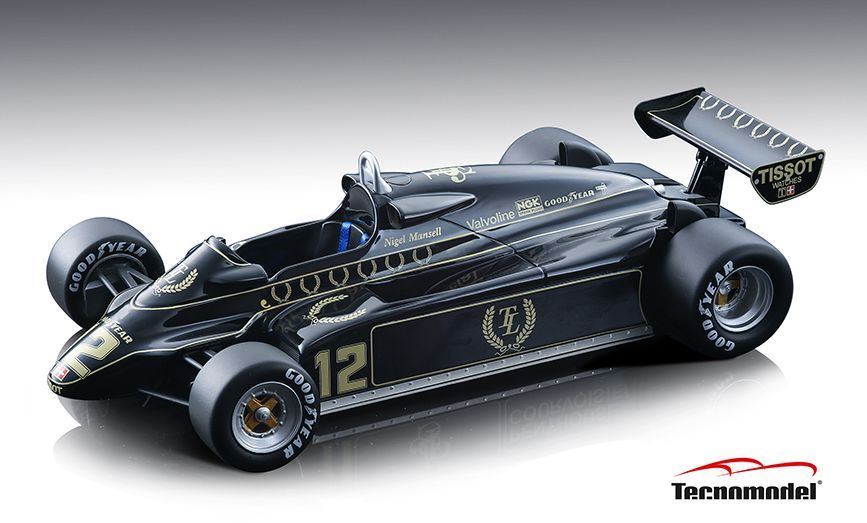 Tecnomodels� 1:18 Scale Lotus 91 F1 British GP 1982 #12 Nigel Mansell