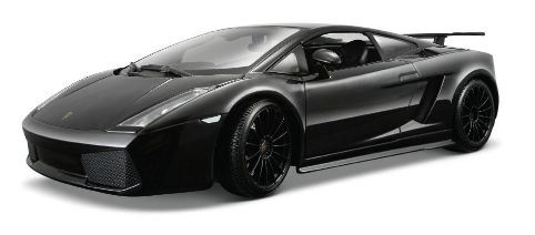 Maisto 1:18 Scale Lambo Gallardo Superleggera - Black