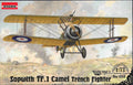 Roden 052 1/72 Scale Sopwith T.F.1 Camel Trench Fighter WWI Plastic Model Kit