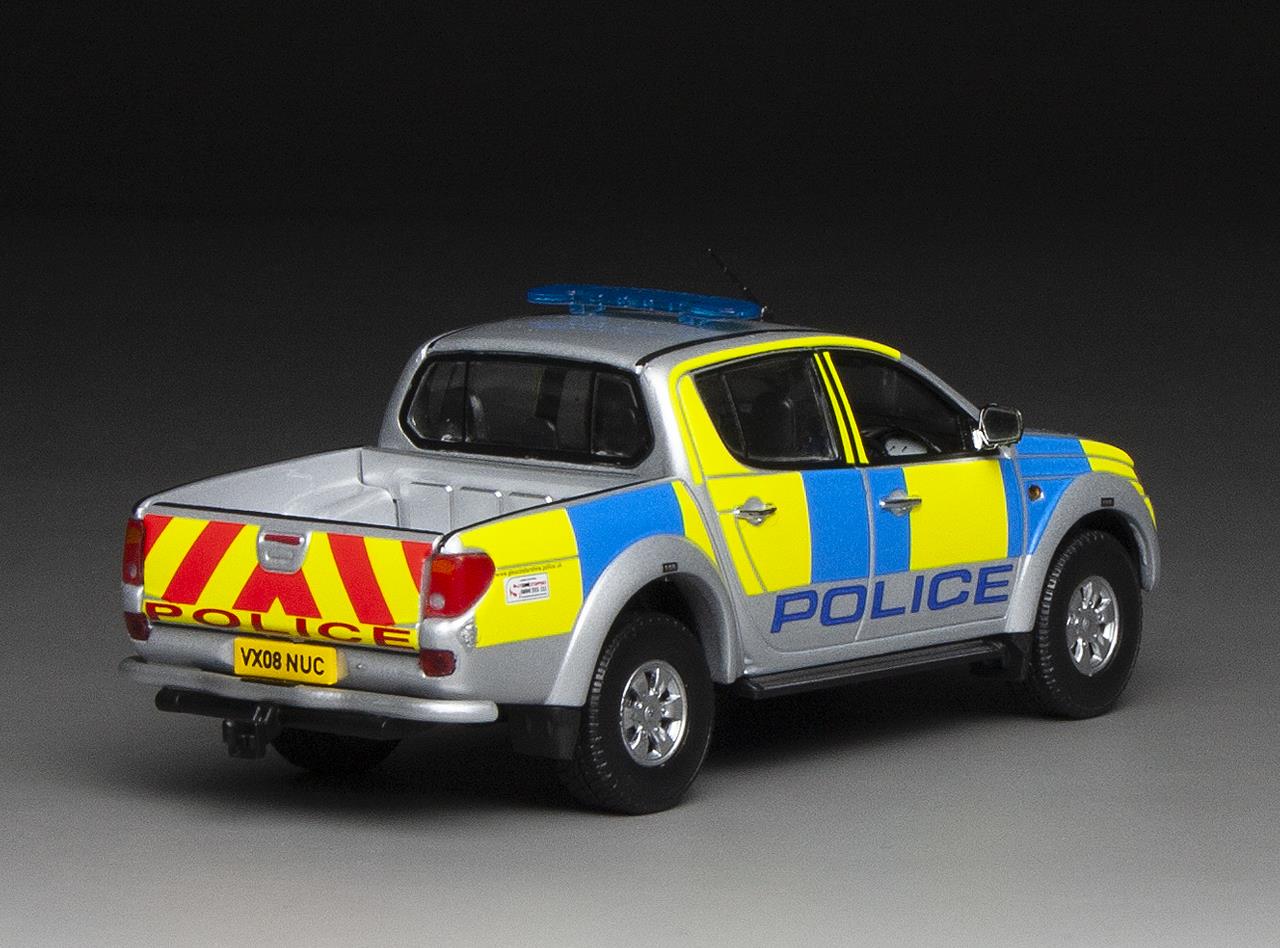 Vitesse 1:43 Scale Mitsubishi L200 Gloucestershire Police Dept (Limited Edition 399pcs)