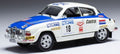 IXO 1:43 Scale Saab 96 V4 #18 1000 Lakes Rally 1976 J.Vilkas/J.Soini